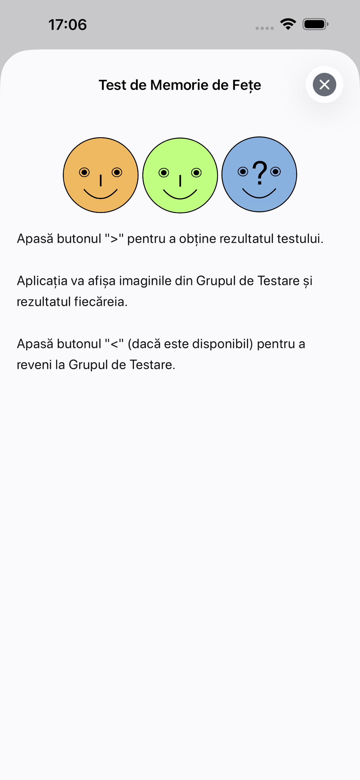 Sumar asistență pentru rezultate